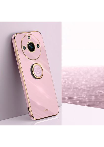 Realme 11 Pro 5g / 11 Pro Plus 5g Elektroliz Tpu Arka Kapak ve Halka Çubuğu Telefon Kılıfı (Yurt Dışından)