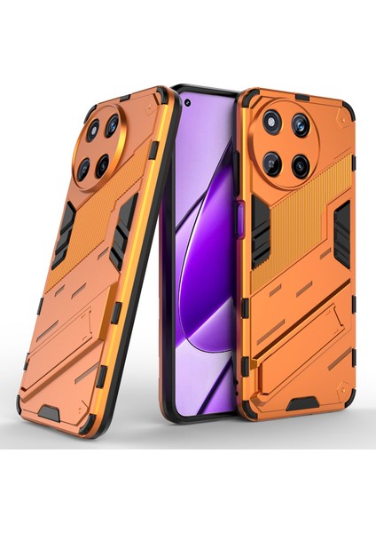 Realme 11 4g Kickstand Kılıf Tpu + Pc Telefon Kapağı (Yurt Dışından)