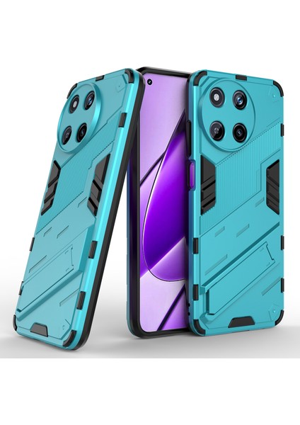 Realme 11 4g Kickstand Kılıf Tpu + Pc Telefon Kapağı (Yurt Dışından)