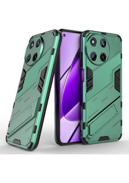 Realme 11 4g Kickstand Kılıf Tpu + Pc Telefon Kapağı (Yurt Dışından)