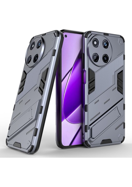 Realme 11 4g Kickstand Kılıf Tpu + Pc Telefon Kapağı (Yurt Dışından)