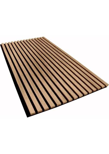 60 x 275 Teak Akustik Duvar Paneli/ Mdf/ 3 Tarafı Kaplı modelleri