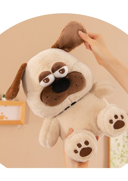 35CM Büyük Gözli Shar Pei Köpek Yurdu (Yurt Dışından)
