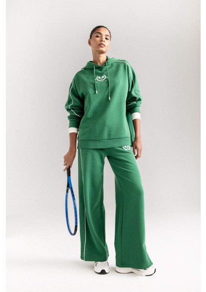 Fit Wide Leg Geniş Paça Uzun Boy Eşofman Altı D1705AX24AU