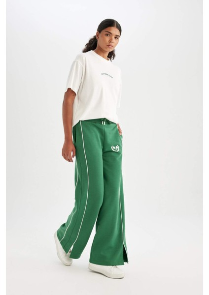 Fit Wide Leg Geniş Paça Uzun Boy Eşofman Altı D1705AX24AU