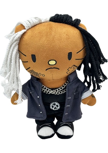Yeni Travis Scott Peluş Travis Scott Peluş Oyuncak Kulaklıklı Oyuncak (Yurt Dışından)