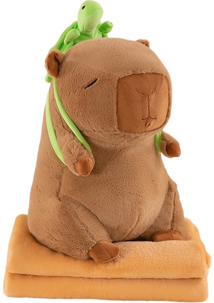 Yeni Lilly Bear Kurumi Peluş Oyuncağa Dönüşüyor Çıkarılabilir Şapka Oyuncak Çok Işlevli Klima Yorgan (Yurt Dışından)