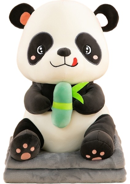 Yeni Lilly Bear Kurumi Peluş Oyuncağa Dönüşüyor Çıkarılabilir Şapka Oyuncak Çok Işlevli Klima Yorgan (Yurt Dışından)