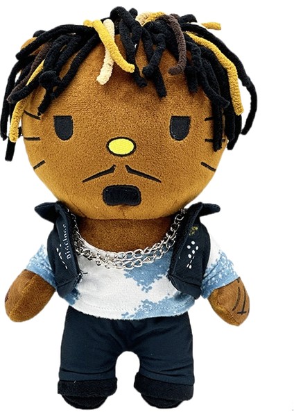 Yeni Travis Scott Peluş Travis Scott Peluş Oyuncak Kulaklıklı Oyuncak (Yurt Dışından)