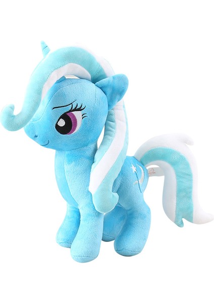 Unicorn Midilli Peluş Oyuncak Mor Yue Saçak Ejderha Karikatür Makinesi (Yurt Dışından)