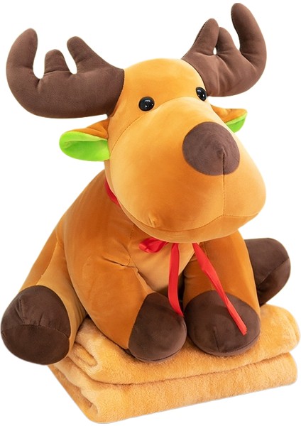 Yeni Lilly Bear Kurumi Peluş Oyuncağa Dönüşüyor Çıkarılabilir Şapka Oyuncak Çok Işlevli Klima Yorgan (Yurt Dışından)