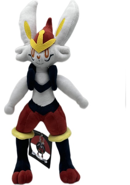 Cinderace Peluş Flaş Alev As Anime Çevreleyen Peluş ler (Yurt Dışından)