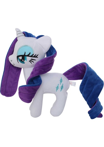 Unicorn Midilli Peluş Oyuncak Mor Yue Saçak Ejderha Karikatür Makinesi (Yurt Dışından)