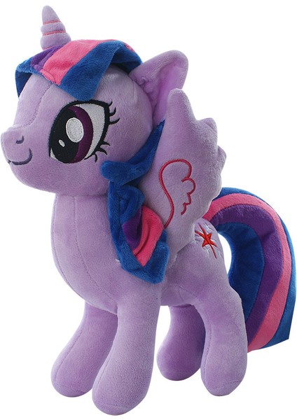 Unicorn Midilli Peluş Oyuncak Mor Yue Saçak Ejderha Karikatür Makinesi (Yurt Dışından)