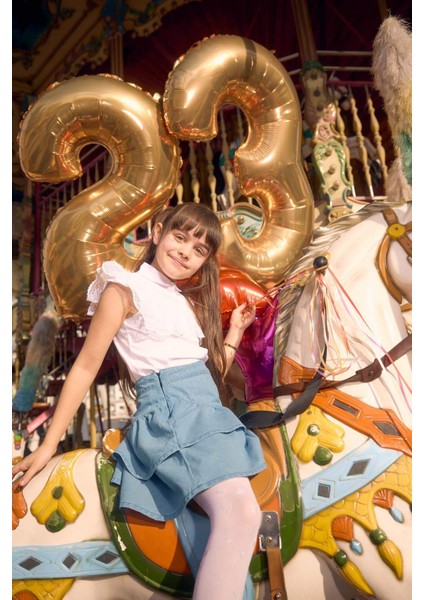 Kız Çocuk Jean Etek Z7327A623SM