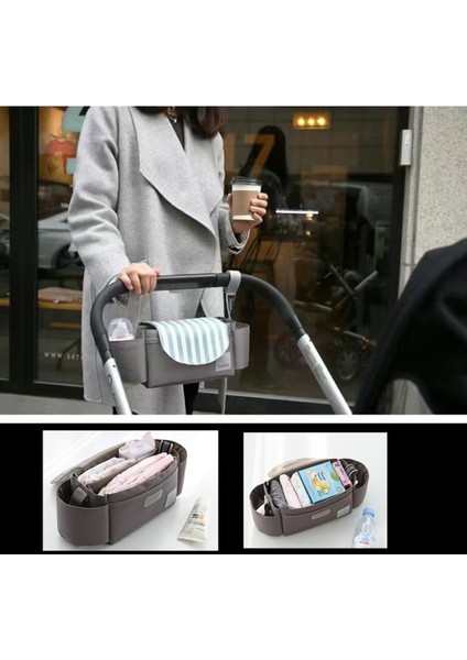 Bebek Arabası Düzenleyic，stroller Bag, Diaper Storage Bag (Yurt Dışından)
