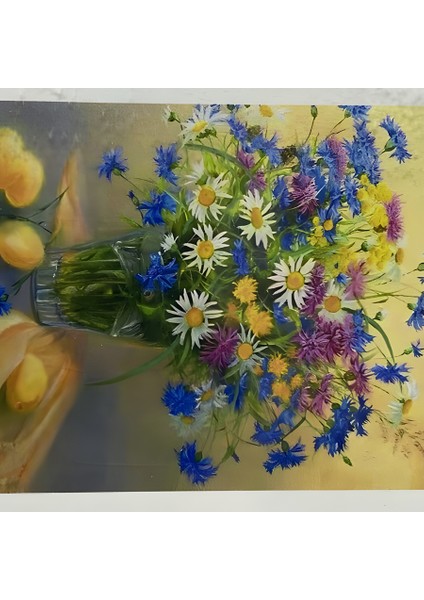 5d Yapışan Boncuk Goblen 30 x 40 cm Mozaik Tablo Pano 60212