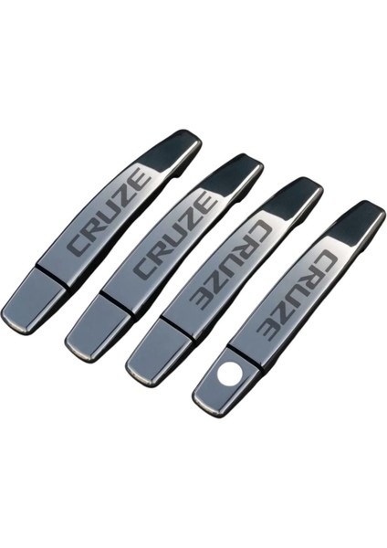 Chevrolet Cruze Sd Krom Kapi Kolu (Cruze Yazılı) Tk 4 Kapi Paslanmaz Çelik
