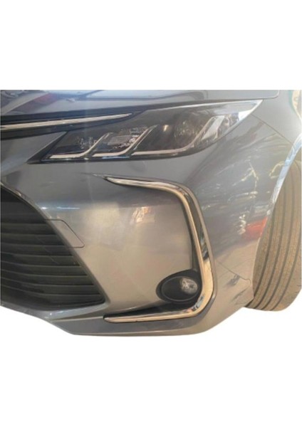 Toyota Corolla 2019 ve Üzeri Modeller Krom Sis Çerçevesi 2 Parça Paslanmaz Çelik fiyatları