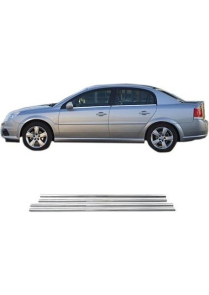 Opel Vectra C Kasa 2002-2008 Modeller Arası Krom Cam Çıtası 4 Parça Paslanmaz Çelik fiyatları