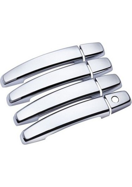 Hyundai Era 2005-2011 Model Arası Krom Kapı Kolu 4 Kapı 8 Parça Paslanmaz Çelik
