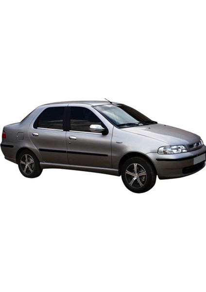 Fiat Albea 2002-2012 Modeller Arası Krom Cam Çıtası 4 Parça Paslanmaz Çelik fiyatları