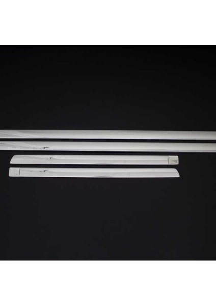 Ford Focus-2 2005-2010 Model Arası Krom Yan Kapı Çıtası 4 Parça Paslanmaz Çelik