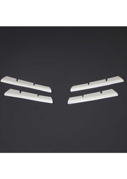 Renault Megane-2 2007-2010 Model Arası Krom Ön Panjur 4 Parça Paslanmaz Çelik