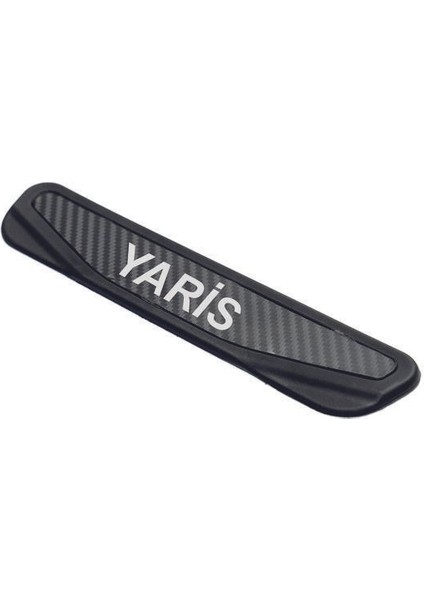 Toyota Yaris Tüm Modeller Uyumlu New Karbon Kapı Eşiği 4 Parça Yazılı fırsatları
