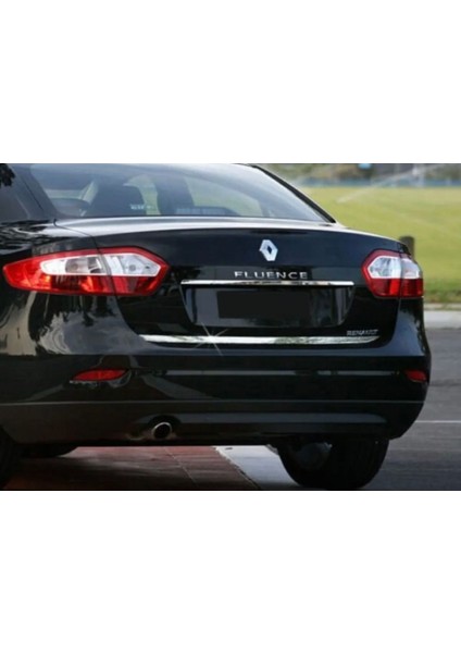 Renault Fluence 2010-2016 Modeller Arası Krom Bagaj Alt Çıtası Paslanmaz Çelik