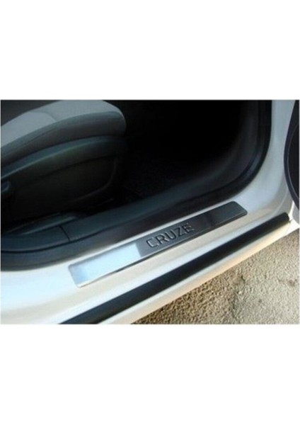 Chevrolet Cruze 2009-2015 Modeller Arası Krom Kapı Eşiği 4 Parça Paslanmaz Çelik fiyatları