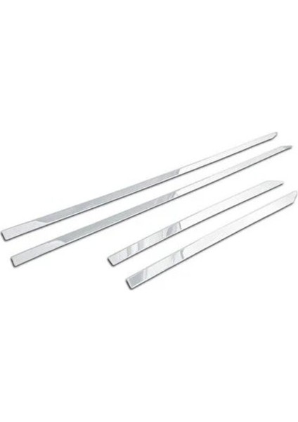Vw Passat 3b 1998-2004 Model Arası Krom Yan Kapı Çıtası 4 Parça Paslanmaz Çelik