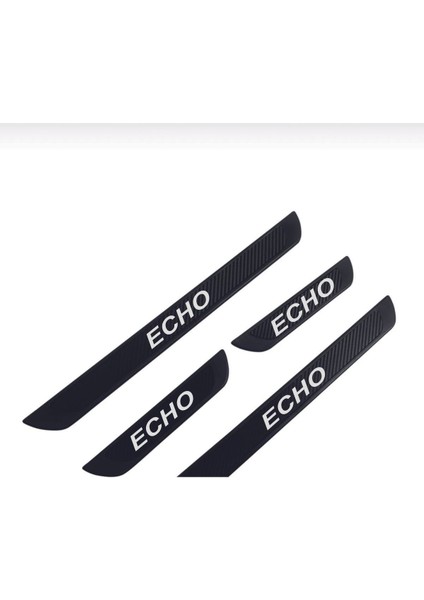 Geely Echo 2008-2012 Modeller Old Karbon Kapı Eşiği 4 Parça Krom Yazılı indirimleri