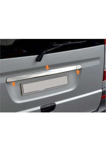 Mercedes Vito 639 2003-2013 Model Arası Krom Bagaj Çıtası Paslanmaz Çelik fiyatları