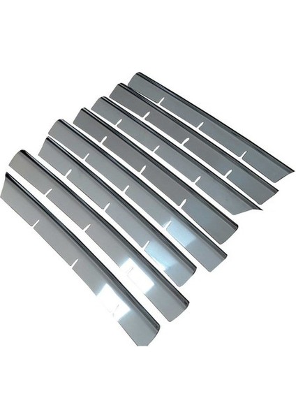 Volkswagen Transporter T-5 2003-2010 Model Arası Krom Ön Panjur 8 Parça Paslanmaz Çelik