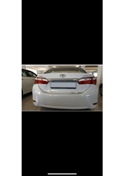 Toyota Corolla 2013-2018 Modeller Arası Krom Bagaj Alt Çıtası Paslanmaz Çelik fiyatları