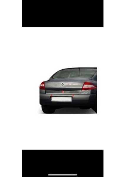 Renault Megane - 2 Sedan 2004-2010 Modeller Arası Krom Bagaj Alt Çıtası Paslanmaz Çelik fiyatları