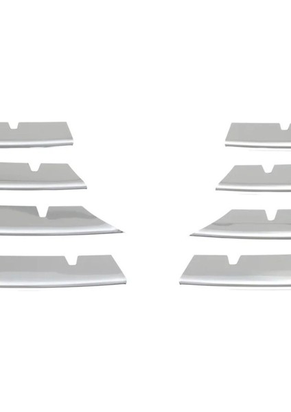 Vw Passat 3c 2005-2011 Model Arası Krom Ön Panjur 8 Parça Paslanmaz Çelik