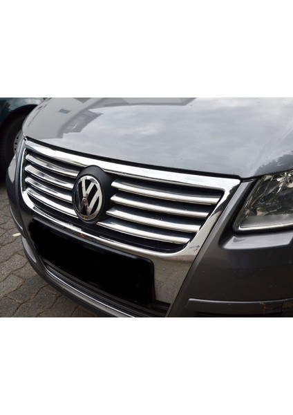 Vw Passat B6 Krom Ön Panjur 8 Parça 2005-2011 Arası P.çelik modelleri