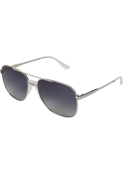 Fl 761 700P 58 Polarize Unisex Pilot Gri Metal Güneş Gözlüğü