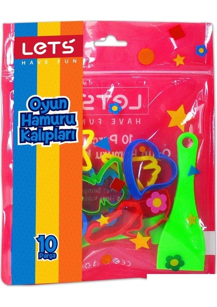 Oyun Hamuru Kalıbı 10 Parça L8417