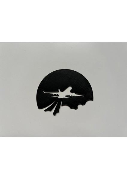 Dekoratif Uçak Duvar Figürü