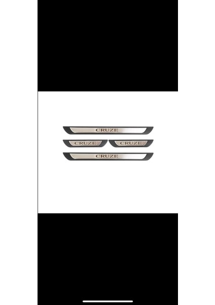 Chevrolet Cruze Old Krom Iç Kapı Eşiği Koruyucusu fiyatları