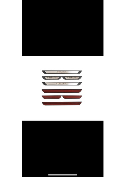 Chevrolet Cruze Old Krom Iç Kapı Eşiği Koruyucusu fırsatları