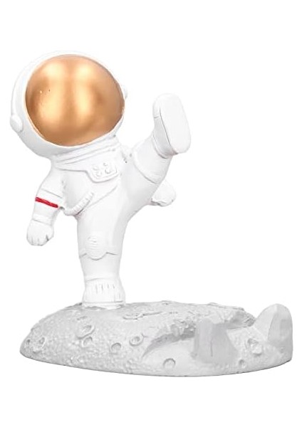 Reçine Astronot Tablet Cep Telefonu Tutucu