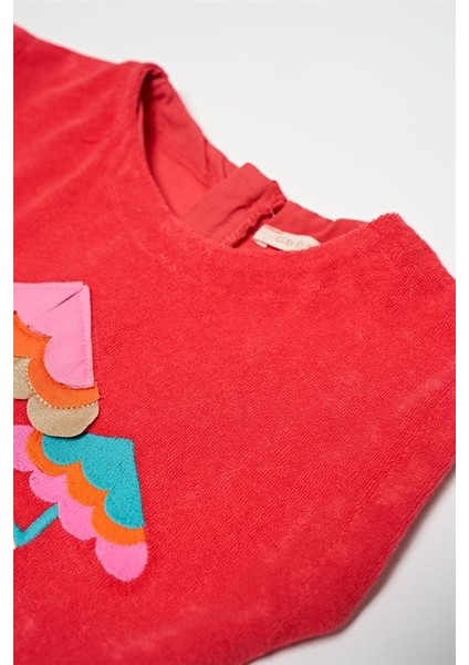 Kız Bebek Kırmızı Elbise 23SS1BG2909