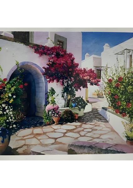 5d Yapışan Boncuk Goblen 30 x 40 cm Mozaik Tablo Pano 60284