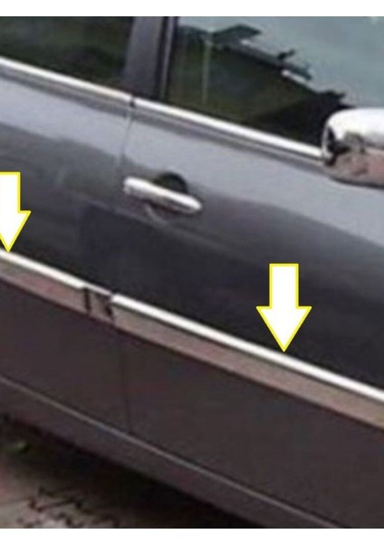 Renault Megane-2 2004-2010 Modeller Krom Yan Kapı Çıtası 4 Parça Paslanmaz Çelik fiyatları