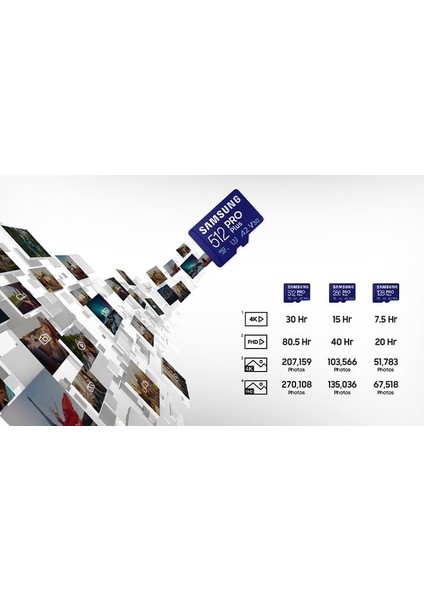 Pro Plus 128GB Microsdxc Bellek Kartı, 180MB/S Okuma, 130MB/S Yazma, Uhs-I, U3, V30, A2, Sd Adaptörlü fiyatları