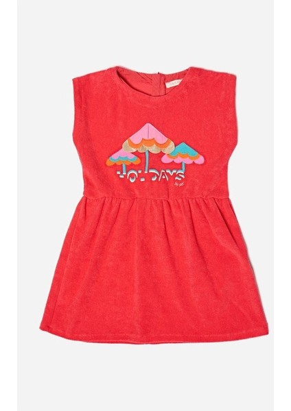 Kız Bebek Kırmızı Elbise 23SS1BG2909